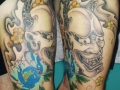 Hanya mask tattoo by Alex