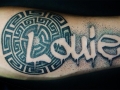 dotwork forearm tattoo by Alex