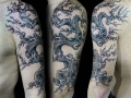 Bonsai tree tattoo by Alex
