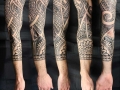 Polynesian Samoan sleeve tattoo by Alex