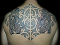 Maori back tattoo by Alex