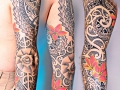 hibiscus flower tattoo by Alex