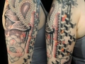 geometric mandala tattoo by Alex