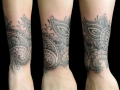 mehndi wrist tattoo by Alex