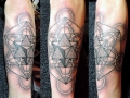 geometric tattoo by Alex