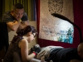 Alex tattooing at the Jurassic Coast Tattoo Convention